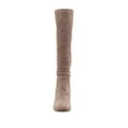 thumbnail image 2 of Vince Camuto Sessily Foxy Taupe Suede Slouchy Chunky Block Heel Knee High Boot (Foxy Taupe Suede, 6), 2 of 5