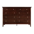 thumbnail image 2 of Dresser | Bedroom Storage Solution with Sturdy Drawers | Real Wood Veneers and Nickel Hardware | Solves the Problem of Frequent Drawer Repairs, 2 of 2