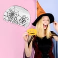 thumbnail image 3 of Unique Bargains 1 Pc Claw Clip Halloween Animal Hair Clip for Women Black White, 3 of 5