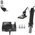 thumbnail image 1 of Soldering Station 2 in 1 Rework HotAirGun Solder Iron Desoldering Repair Tools, 1 of 1