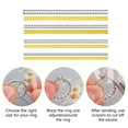 thumbnail image 6 of MOMOJIA Set of 46 Rings Size Adjuster Bands with Adjustable Silicone Pads Sizers for Protecting During Physical Activities, 6 of 7