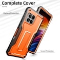 thumbnail image 3 of ExoGuard for T-Mobile Revvl 7 Pro 5G Case, Phone Case with Screen Protector and Kickstand (Orange), 3 of 7