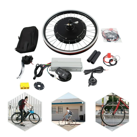 Miumaeov 48V 1000W  20" Ebike Front Wheel Electric Bicycle Motor Conversion Kit Motor Hub