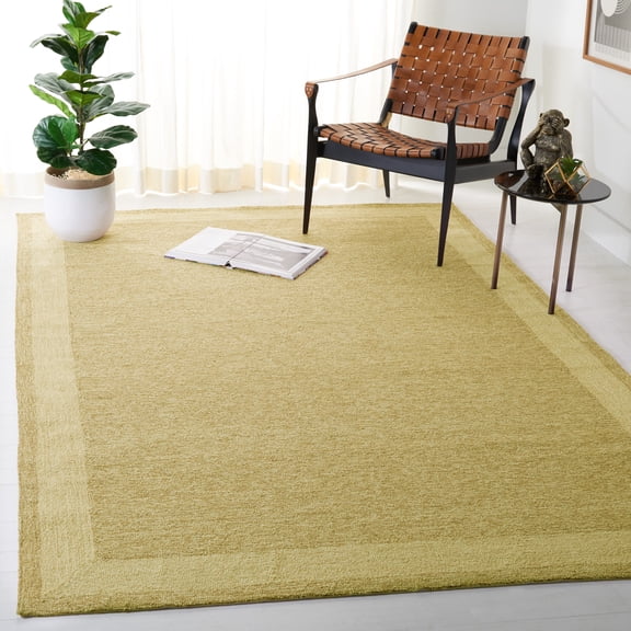 Safavieh Easy Care Jane Solid Area Rug, Green, 4' x 6'