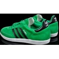 thumbnail image 4 of US 7 Ad-id-as OG Men's SAMBA SNEAKERS 80 G05888 MFG date 2009 Black/Green RARE!, 4 of 6