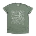 thumbnail image 5 of Cozy Season Coquette Icons - Womens Garment Dyed Tee, 5 of 11