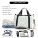 thumbnail image 5 of Disketp Daisies Flowers Bolsa de Viaje Tipo Duffle, Bolso de Mano para Fin de Semana para Mujer, Bolsa de Gimnasio Ligera para Hombre, Esencial para Viajes, 5 of 7