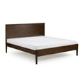 thumbnail image 3 of Plank+Beam Duo Solid Wood King Bed Frame with Panel Headboard , No Box Spring Needed, Walnut, 3 of 8