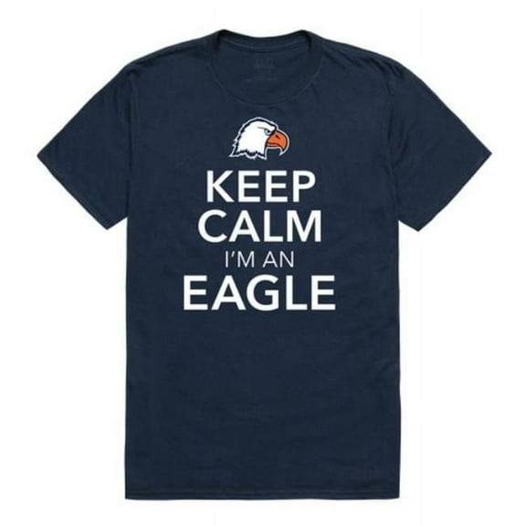 Carson-Newman University Eagles Keep Calm T-Shirt, Navy - 2XL