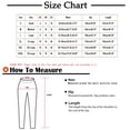 thumbnail image 3 of Pntutb Womens Pants,Women's Solid Pants Comfortable Elastic High Waist Wide Leg Casual Loose Beach Pants, 3 of 6