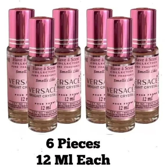 Roll On Perfume Oil Set of 6 Pieces