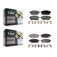 thumbnail image 1 of TEC Front Rear Ceramic Brake Pads Kit for Car Chevrolet Cruze Buick Trax Verano Encore Orlando Volt KTC-100788, 1 of 10