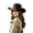 Brown, variant on Classic Western Cowboy Hat for Outdoor Fashionable Or Cowboy Hat for and Seasonal Headwear for Parties Riding Western Themed Events Make America Great Shirt Hat Cowboy Stuff for Boys Age 6 Toddler