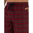 thumbnail image 2 of George Men's Plaid Woven Flannel Sleep Pants, 2 of 5