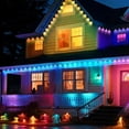 thumbnail image 2 of FungLam 40M Smart Rainbow LED Permanent Outdoor Lights USB Bluetooth APP Control Kit, 2 of 5