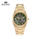 thumbnail image 1 of Bestwin Wristwatch Quartz Wholesale Fashion Skeleton Butterfly Clasp Exhibition Caseback Men's Quartz Wrist Watch - Luxury Waterproof Fashion Business Casual Sport Watches with Luminous Calendar Analo, 1 of 4
