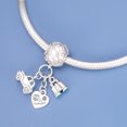 thumbnail image 3 of 925 Sterling Silver Car, Binoculars Explore Travel Dangle Charm for Bracelet Charms Bangle Pendant Jewelry, 3 of 3