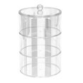thumbnail image 2 of Caja organizadora transparente Sunnimix multiusos 3 capas a prueba de polvo, 2 of 8