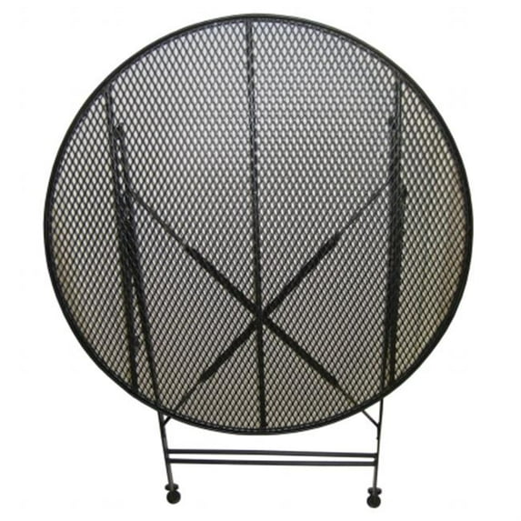Pangaea Home & Garden BT-L034TBL-K Folding Patio Table - Black