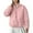 Pink, variant on CQONEPT Women's Puffer Jacket Full Zip Up Down Coats Quilted Insulated Overcoat Cozy Soft Winter Clothes with Pockets Pink 2XL