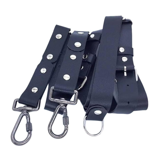 Accesorios para correas de cámara duales, correas de cámara ajustables, uso en exteriores para viajes, doble negro