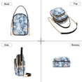 thumbnail image 3 of FORMRS Crossbody Bag for Women Quilted Travel Shoulder Cell Phone Purse with Chain Strap Handbag, Floral Easter Rabbits, 3 of 7
