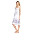 thumbnail image 2 of Casual Nights Women's Fancy Lace Floral Sleeveless Nightgown, 2 of 5