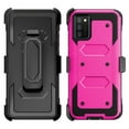 thumbnail image 3 of Case for Galaxy A52 5G Belt Clip Holster Kickstand Shock Proof Phone Case [Built in Screen Protector] for Samsung Galaxy A52 5G & 4G Cases - Hot Pink, 3 of 6