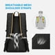 thumbnail image 4 of Mochila mochila liviano mochila empacable mochila mochila para hombres y Mujeres ciclo de caminata de acampamento, 4 of 7