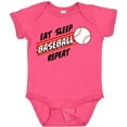thumbnail image 3 of Inktastic Eat, Sleep, Baseball, Repeat Boys or Girls Baby Bodysuit, 3 of 5