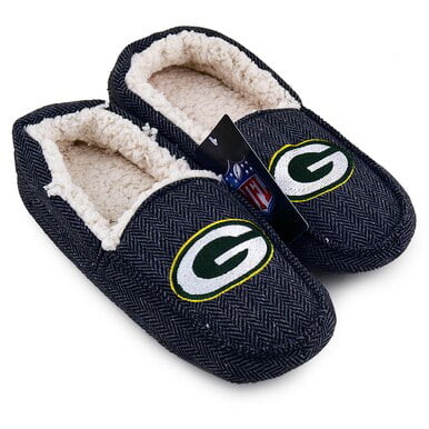 NFL Green Bay Packers Loafer Slippers [Men's Size 9] | Walmart Canada