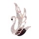 thumbnail image 3 of Broche Nupcial de Cisne de Aleación de Imitación Regalo de Fiesta Cumpleaños Navidad para Mujer Novia rojo Baoblaze Broche Broche de la manera de las mujeres, 3 of 8