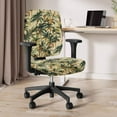 thumbnail image 5 of FKELYI Retro Palm Tree Print 2 Piece Office Chair Covers for Home Decor Washable Computer Chair Slipcover Desk Chair Protective Covers for Backrest & Cushion, 5 of 7