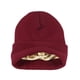 thumbnail image 4 of Gorro multicolor de otoño e invierno para hombres y mujeres con gorro con protección de oídos de punto cálido gorro frío de invierno cálido estado interior, 4 of 6