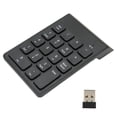 thumbnail image 3 of 2.4G Wireless Numeric Keypad, 18 Keys Chocolate Keys Ergonomic Mini Numeric Keypad For PC, 3 of 8