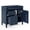 Blue 82C, variant on 36 Modern Bathroom Vanity with 2 Drawers and Tip-out Drawer, Solid Wood Frame Storage Cabinet for Bathroom, Black