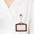 thumbnail image 2 of LEEYNEER 2 Pcs Porte-Badges Rétractables Couleurs Assorties Usage Quotidien Infirmières, 2 of 8
