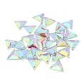 thumbnail image 2 of GUOOL 30 Pcs Triangle à Coudre sur Pierres de Verre Facettées Strass Cristal 22mm, 2 of 6