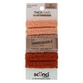 thumbnail image 2 of (4 pack) Scunci The Unbreakable Collection No Damage Thick Hair All Day Strong Hold Ponytailers, Assorted Colors, 6-Pieces, 2 of 3