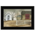 thumbnail image 2 of HomeRoots The Old Stone Barn 2 Black Framed Print Wall Art, 2 of 3
