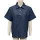 thumbnail image 4 of Blusa y camisa de manga corta con cuello vuelto para hombre, color liso, manga corta, solapa, informal, con botones, blusa para hombre, 4 of 4