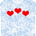 thumbnail image 4 of Inktastic 3 Red Hearts T-Shirt, 4 of 5