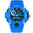 thumbnail image 1 of SMAEL Men Military Watch 50m Waterproof Wristwatch LED Quartz Clock Digital Sports Watches, 1 of 1