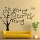 thumbnail image 5 of Calcomanía de pared con árbol genealógico grande, marco de fotos negro para bricolaje, decoración de pared con árbol, calcomanía artística para decoración del hogar y la sala de estar, 5 of 7