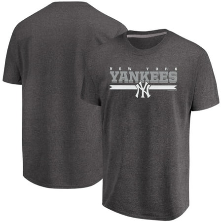 - Men's Majestic Heathered Charcoal New York Yankees All Pride T-Shirt