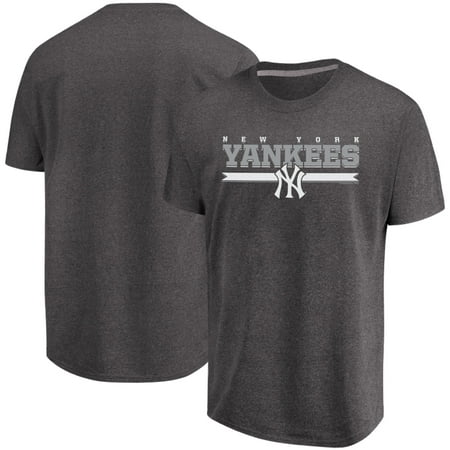 Men's Majestic Heathered Charcoal New York Yankees All Pride