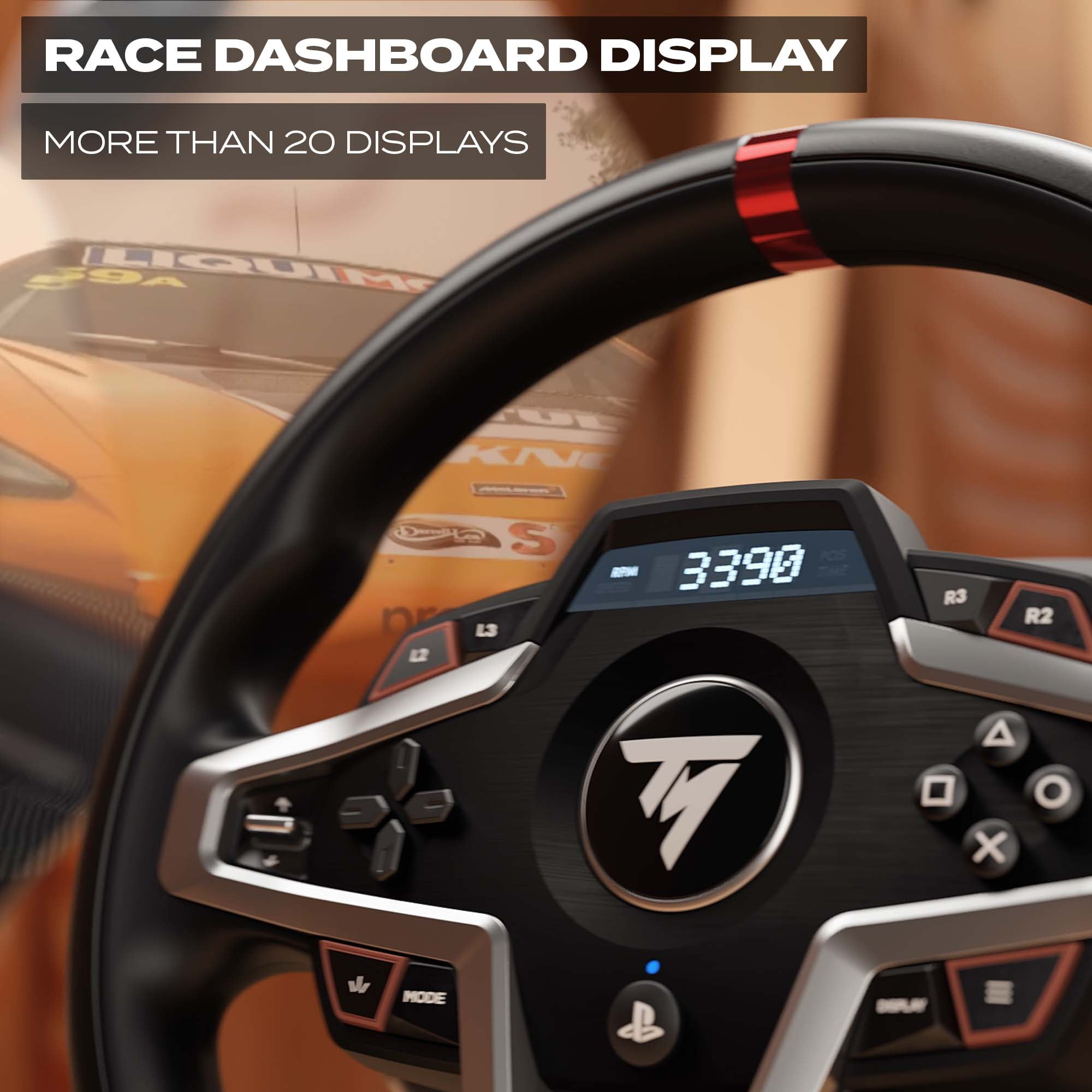  Thrustmaster T248P, Racing Wheel and Magnetic Pedals, HYBRID  DRIVE, Magnetic Paddle Shifters, Dynamic Force Feedback, Screen with Racing  Information (PS5, PS4, PC) : Everything Else