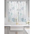 thumbnail image 3 of Living Room Curtains 72 Inches length, Coastal Window Treatment Curtain Drapes, Turquoise Blue Turtle Starfish Coral Jellyfish Light Filtering Drapes for Bedroom Laundry Room, 52"x72", 2 Panels, 3 of 7