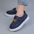 thumbnail image 4 of Willtoo Girls Boys Slip On School Loafers Breathable Causal Sneakers Walking Dress Boat Shoes, 4 of 4