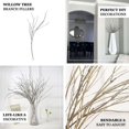thumbnail image 4 of Efavormart 10 Pack | 37" Lifelike DIY Bendable Faux Flower Stem Craft Vase Decor, Decorative Artificial Willow Tree Branch Fillers, 4 of 11